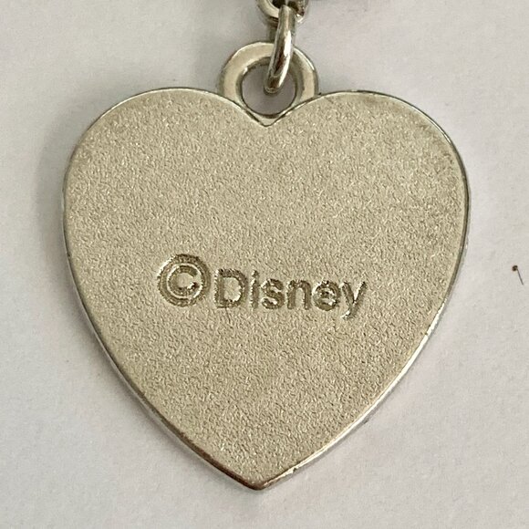 Vintage Disney Princess Belle Beauty & the Beast Heart Clip On Charm Zipper Pull - Picture 7 of 8